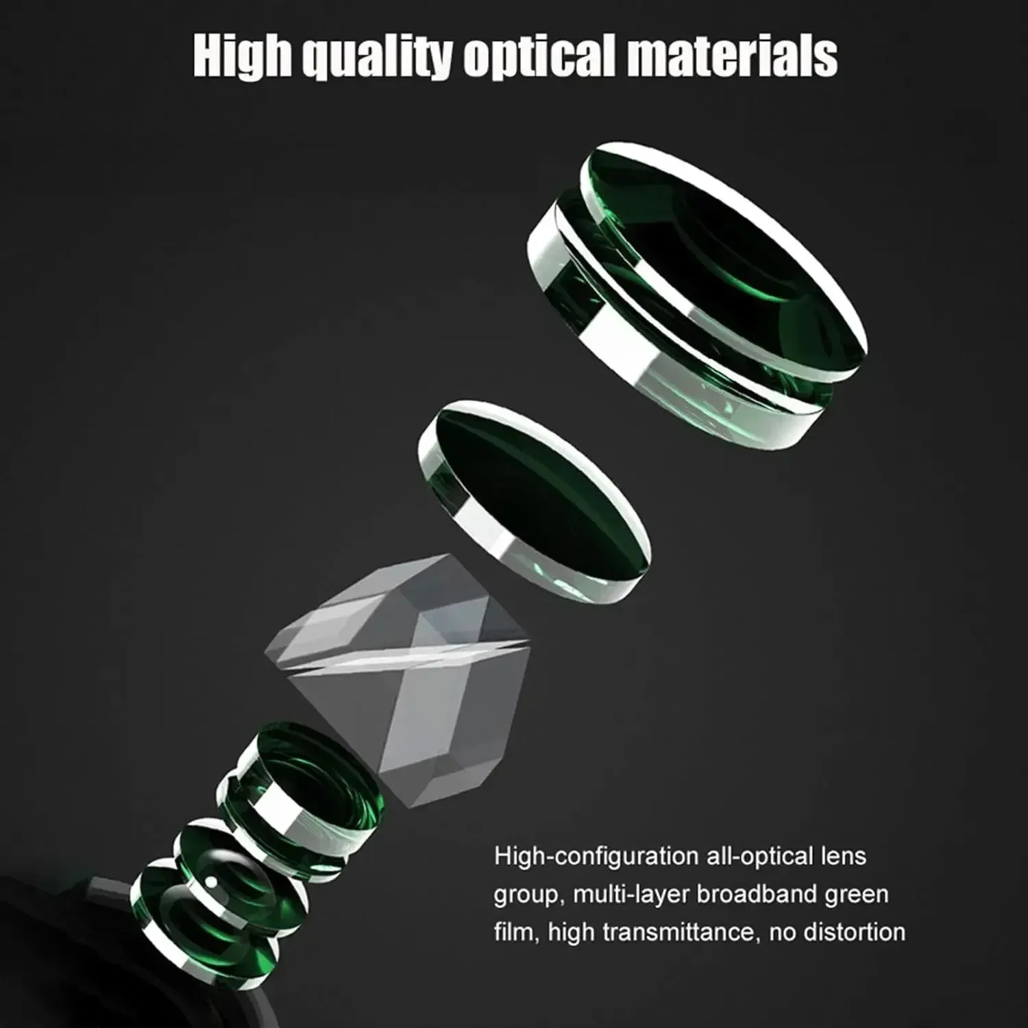 10-380X100 Zoom Binoculars High Power HD Binoculars BAK4 Prism for Bird Watching, Hunting, Hiking, Travelling