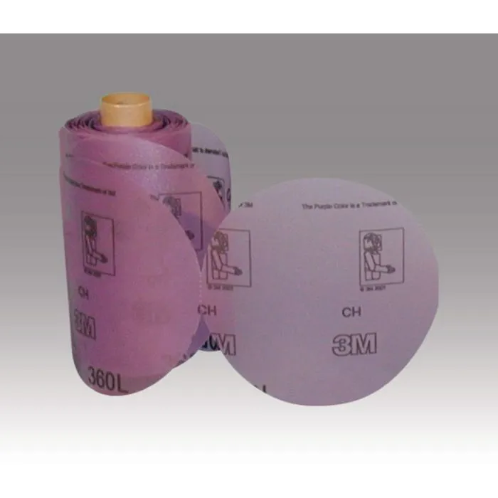 3M™ Stikit™ Film Disc Roll 360L, 6 in x NH P800, 125 discs per roll 4 rolls per case