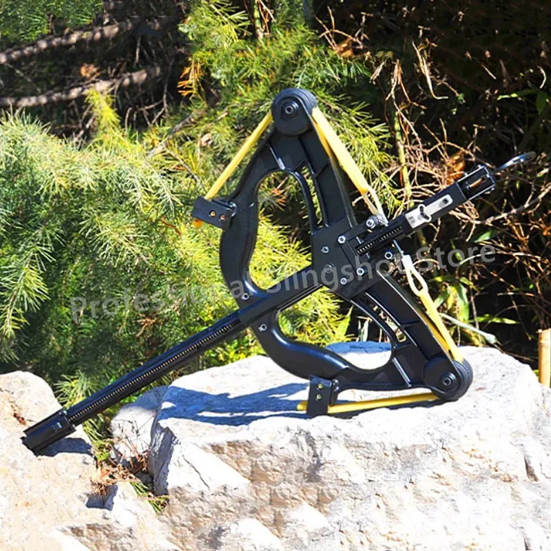 60LBS Slingshot Laser All Metal High-power Hunting Steel Ball Slingshot Composite Bow Steel Mini Infrared Composite Bow Set