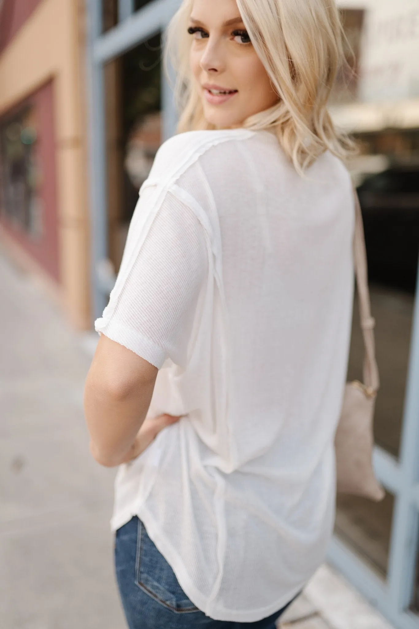 Alabaster Delight Tee