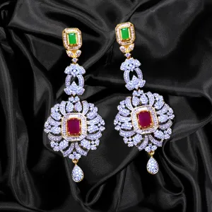 American Diamond Designer Earring (E39)
