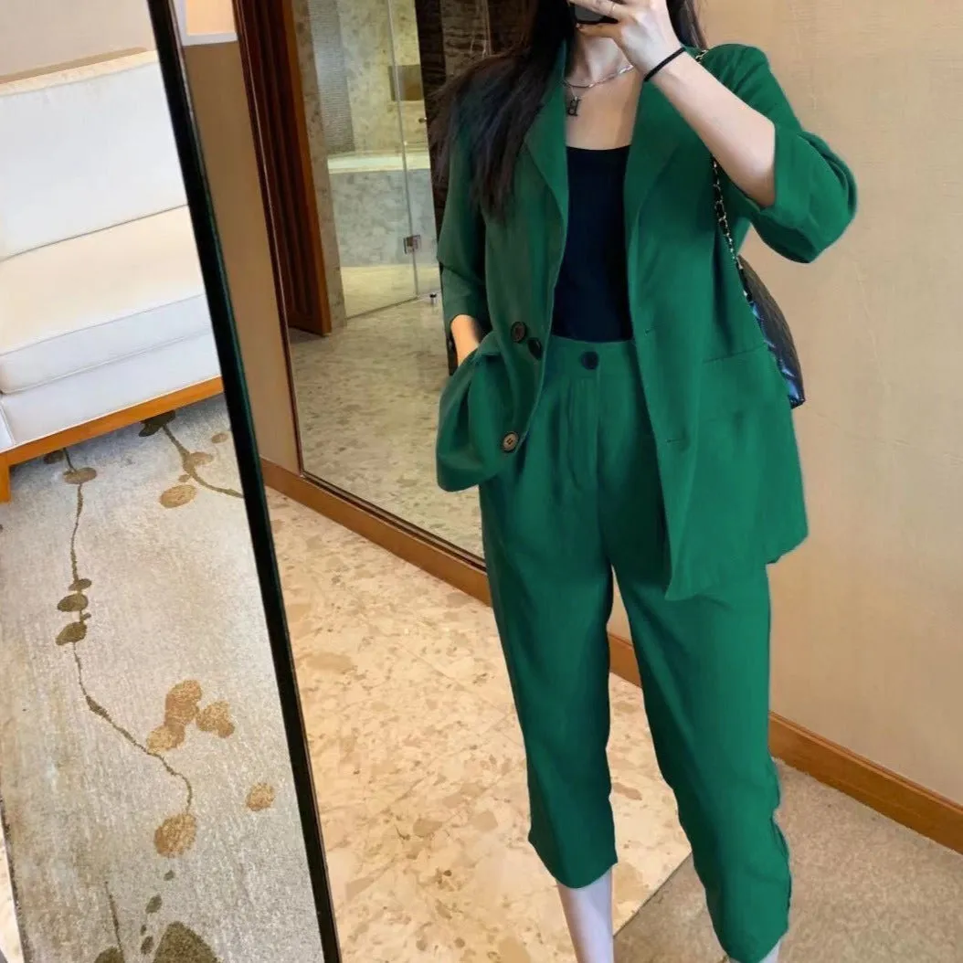 Ashley Blazer and Pants Set