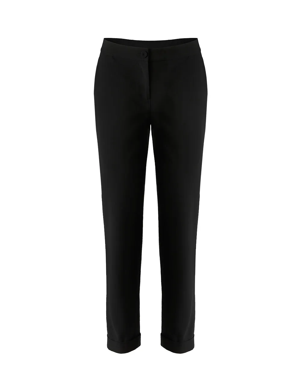 BORA AKSU BLACK HIGH-WAISTED SKINNY PANTS