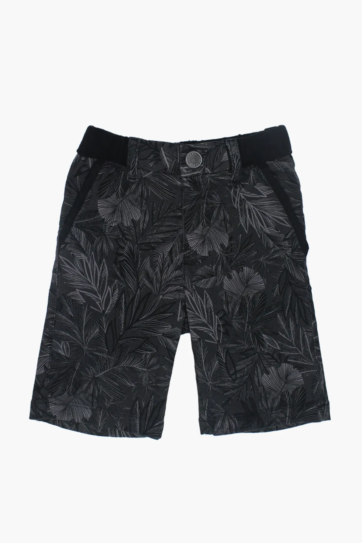 Boys Shorts IKKS Palm Print Bermuda
