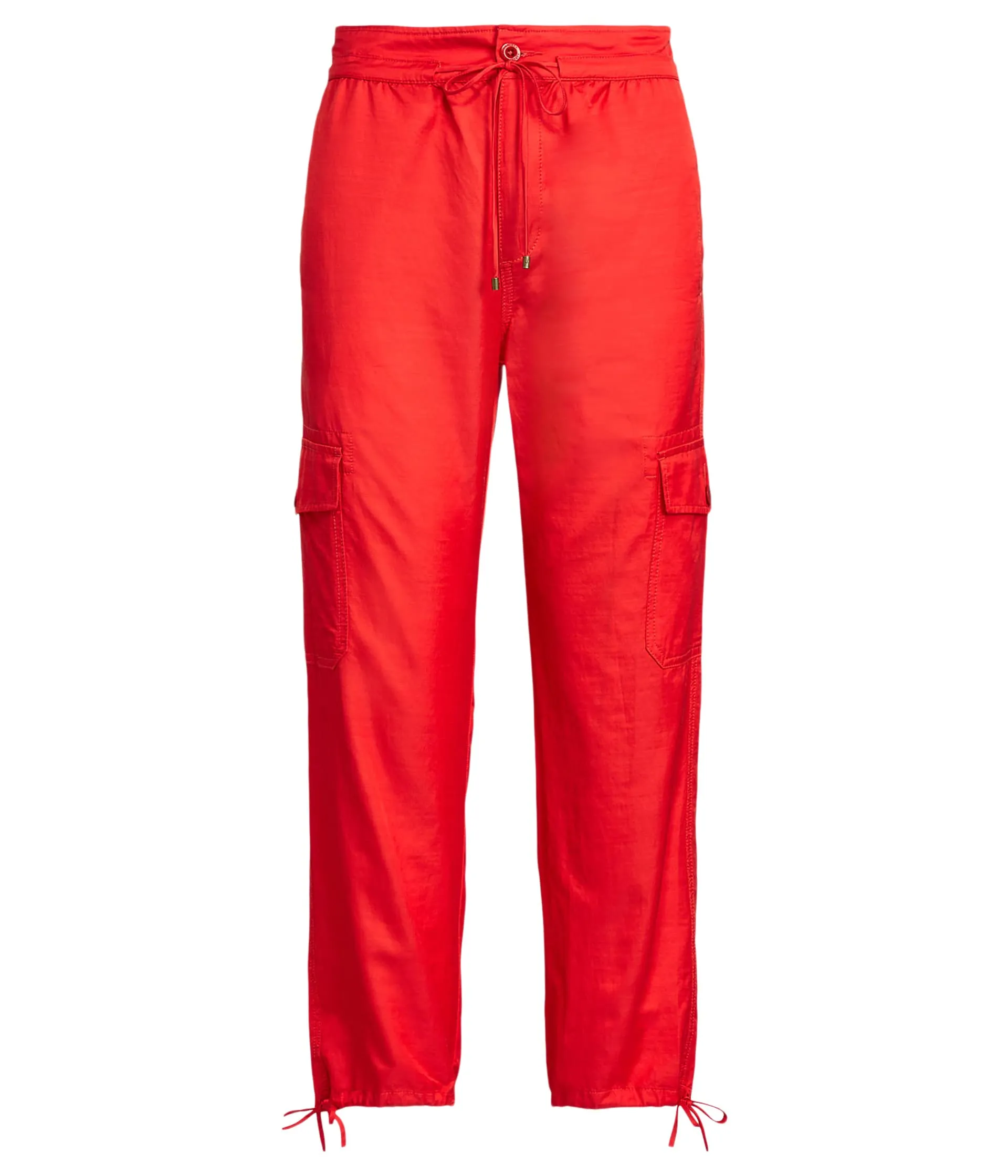 Cargo pants LAUREN Ralph Lauren, Cropped Cotton-Blend Cargo Pants