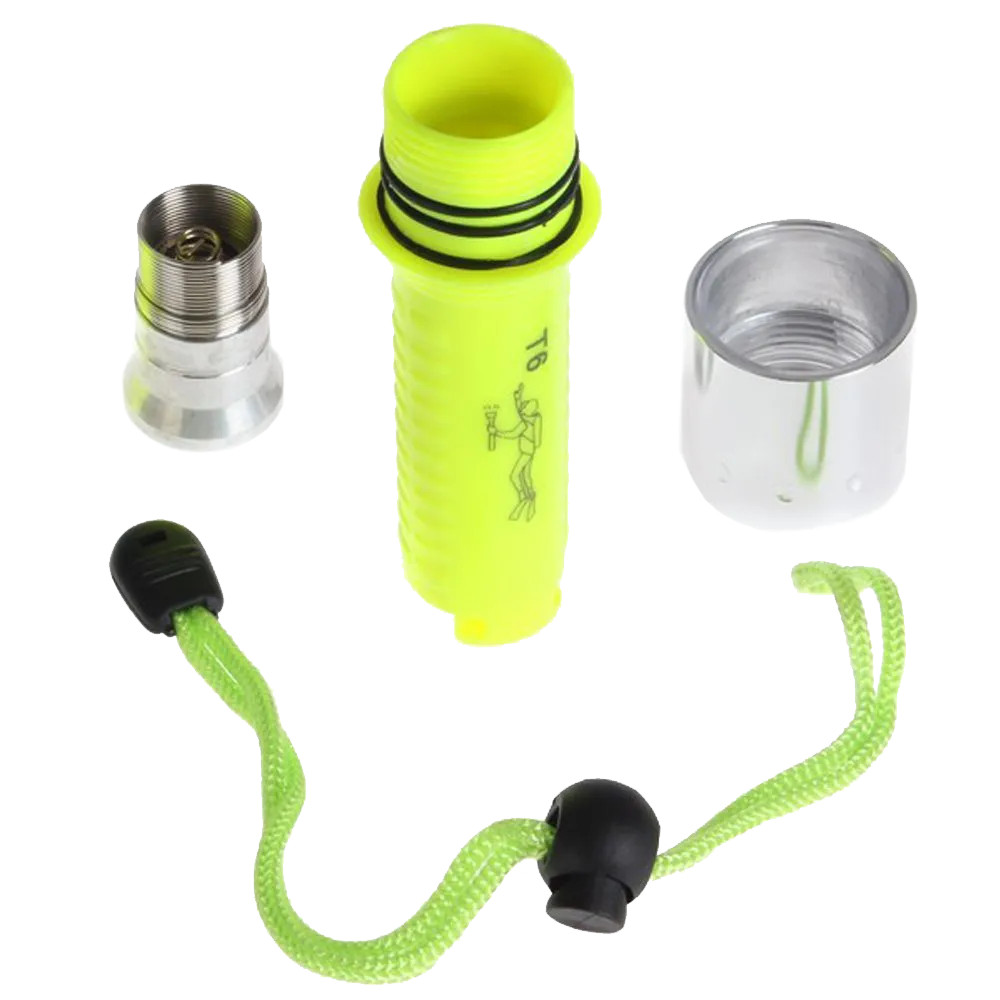 Cree Xm-l T6 LED Diving Flashlight Submarine Lamp Underwater Torch Waterproof