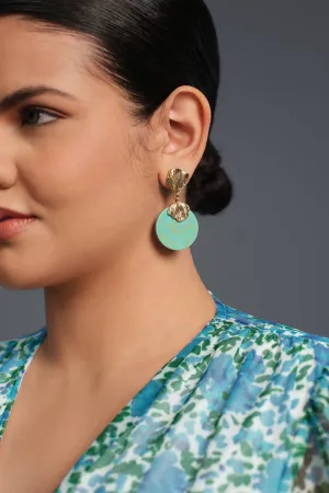 Curveins Chic Retro Circular Hoop Earrings
