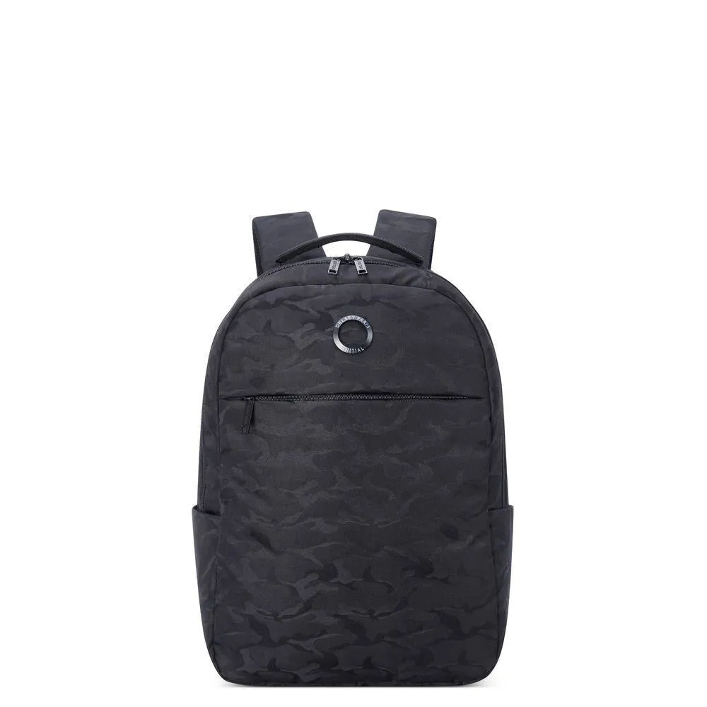 Delsey 391060010 Laptop Case 39.6 Cm (15.6") Backpack Black, Camouflage