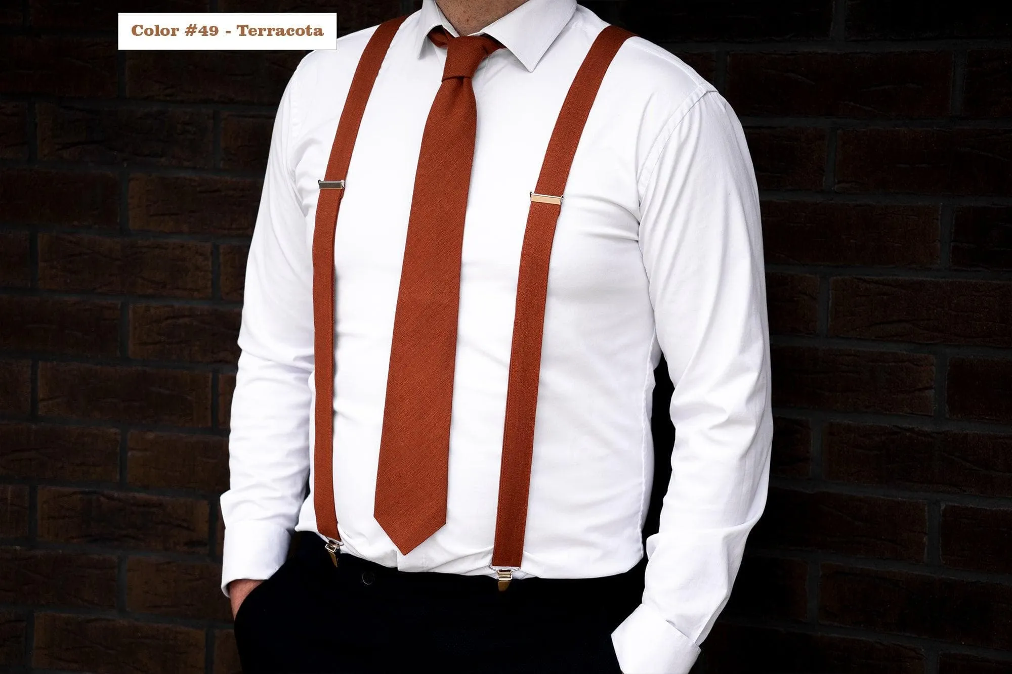 Dusty Rose Skinny Necktie for Men: Designer Wedding Ties