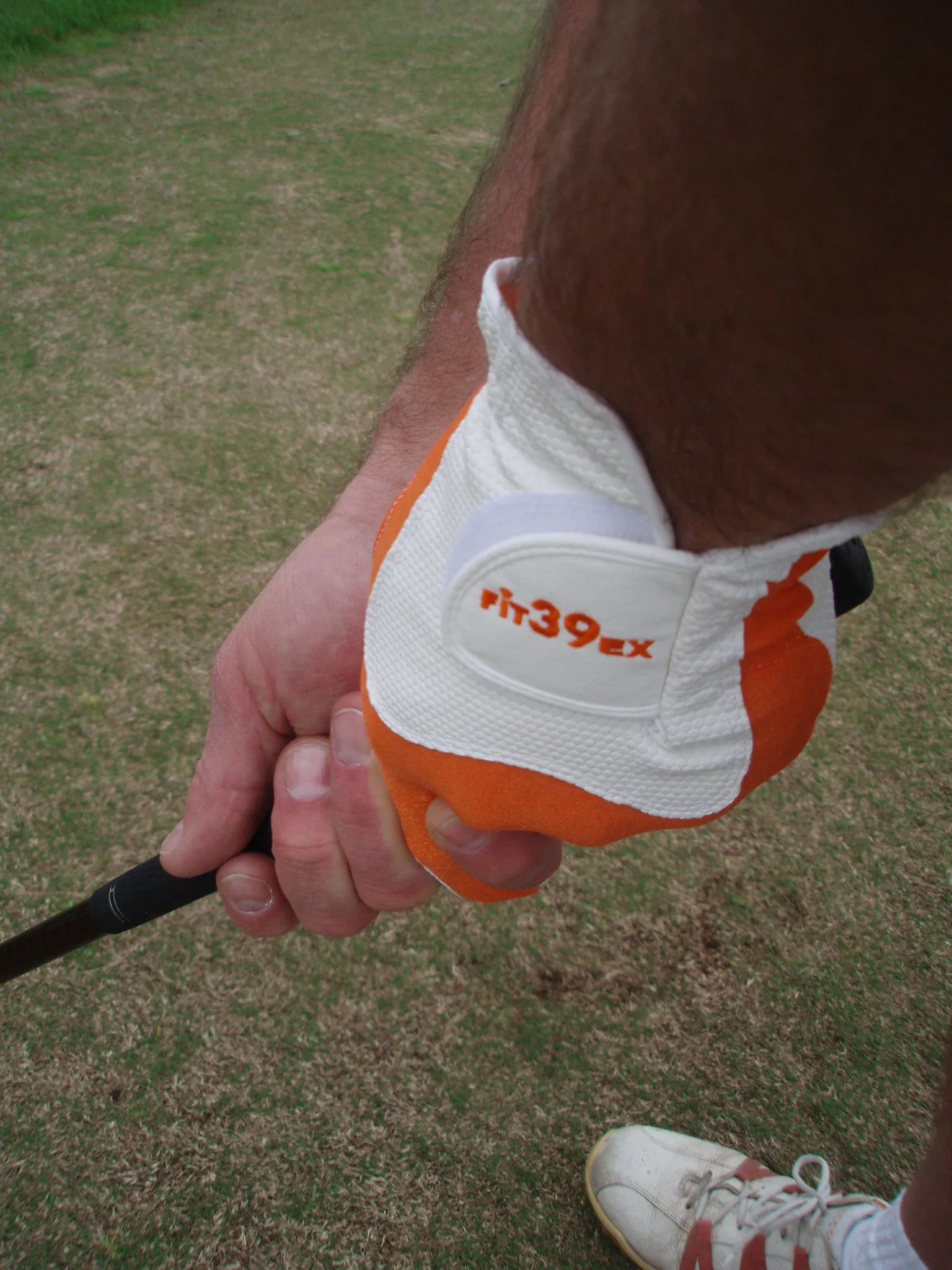 FIT39 Golf Glove - Check/Black (Right-Hand)