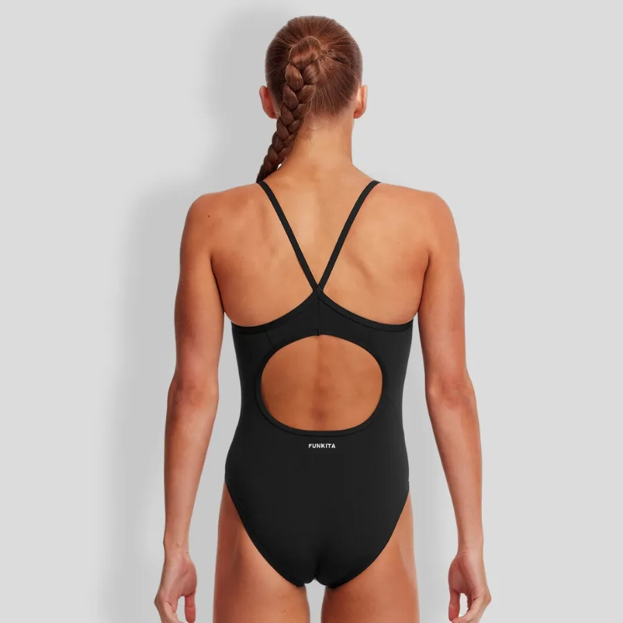 Funkita Girls Diamond Back One Piece FS11G- Still Black