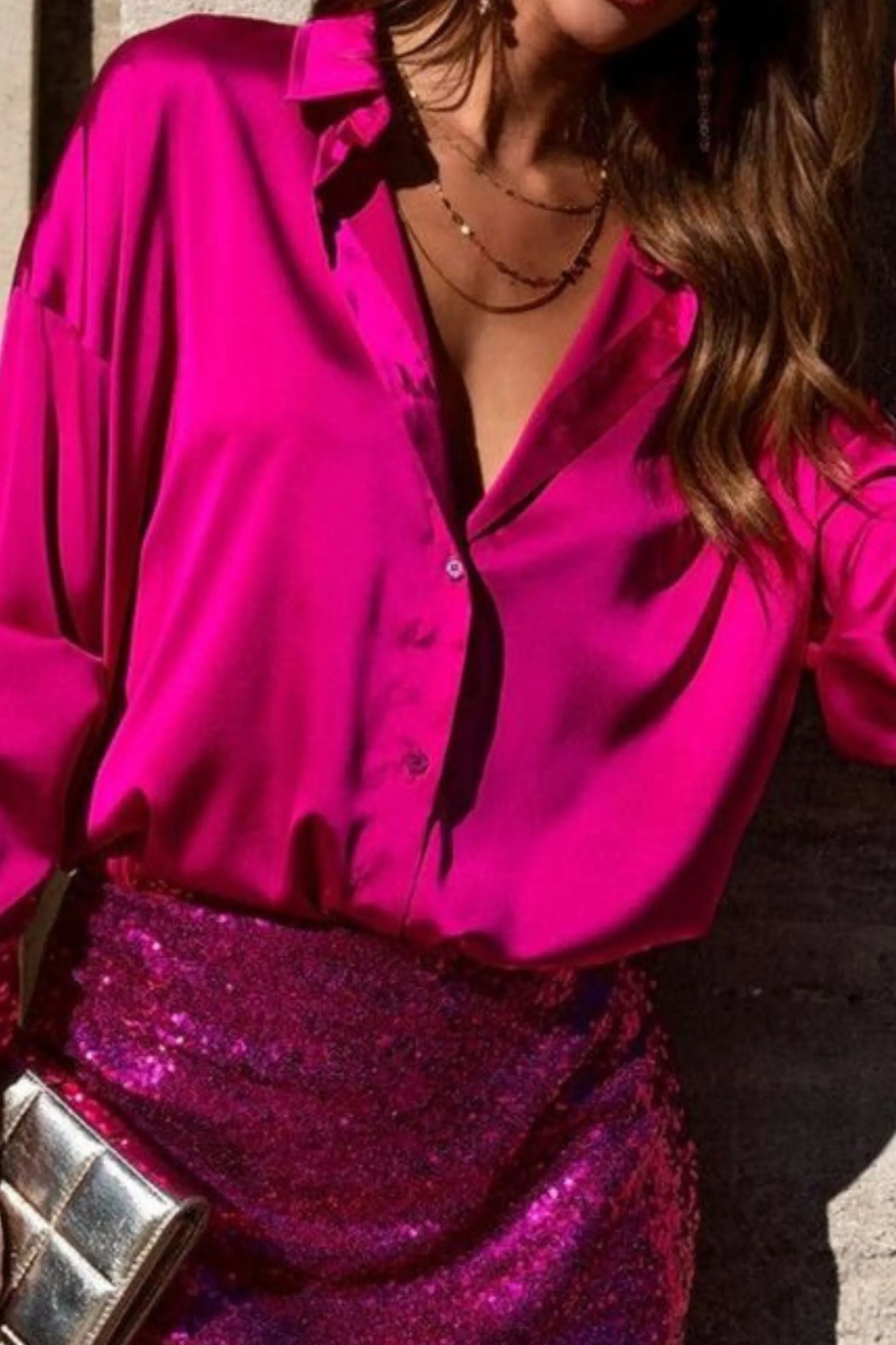GUM SATIN SHIRT