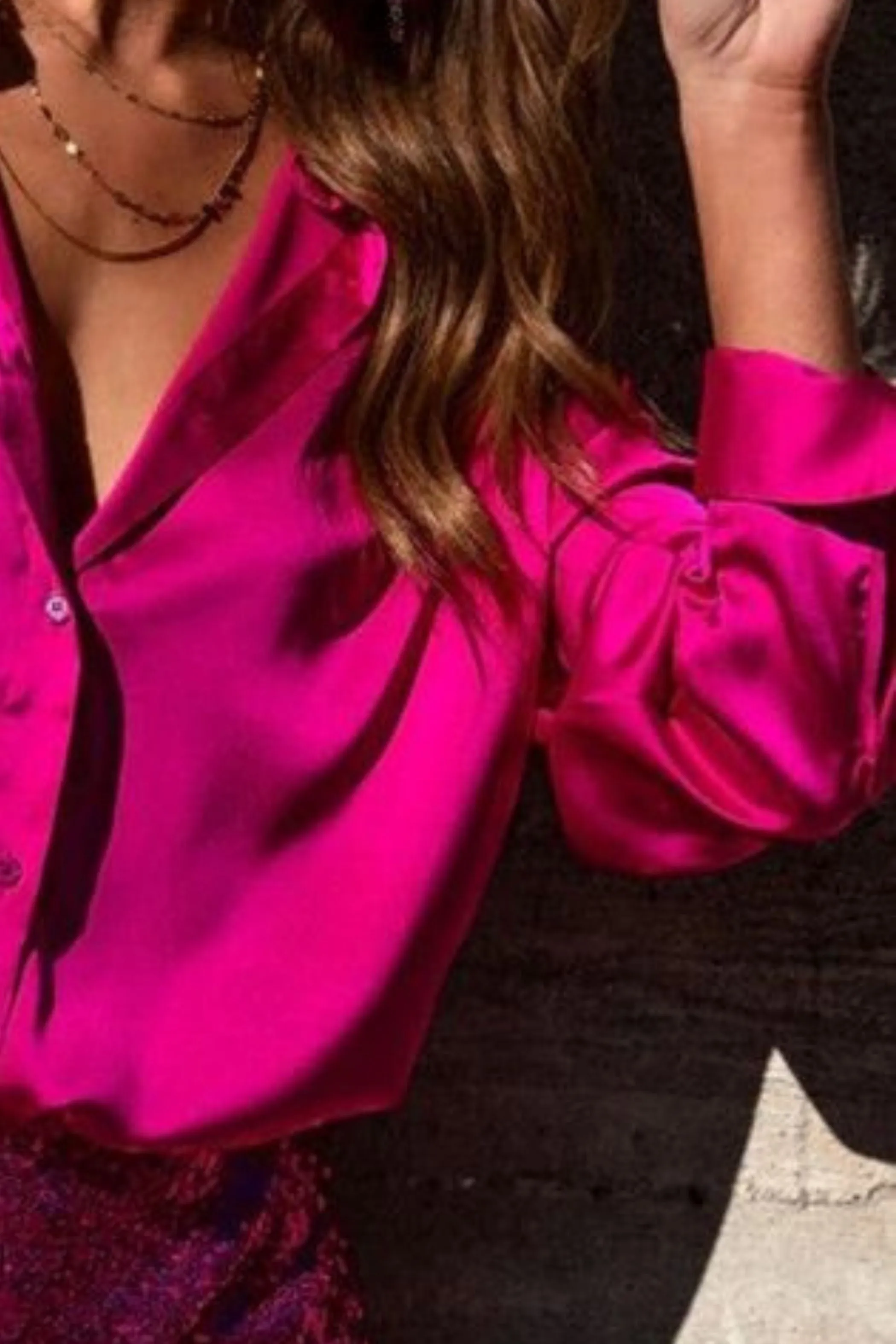GUM SATIN SHIRT