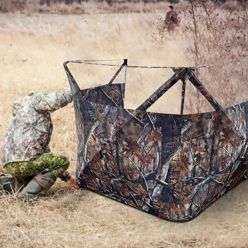 Hunting Blinds Ground Camouflage Tent With Mesh For Hunting Camouflage Tent Duck Hunting Blinds Tent Deer Blinds Quick Set up
