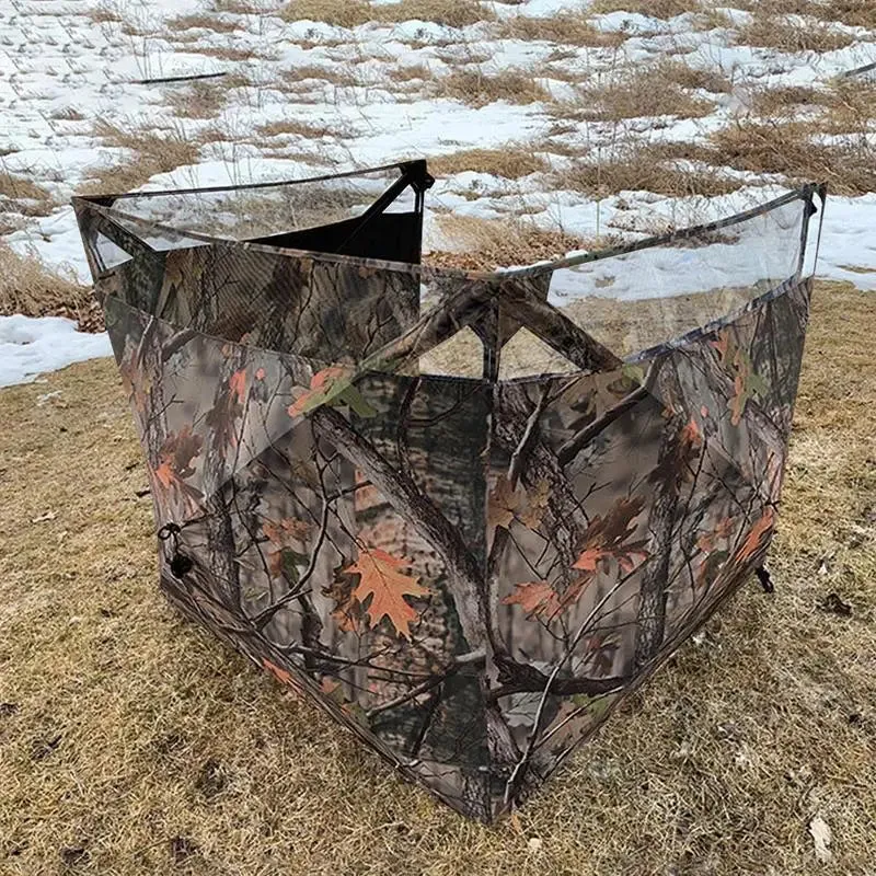 Hunting Blinds Ground Camouflage Tent With Mesh For Hunting Camouflage Tent Duck Hunting Blinds Tent Deer Blinds Quick Set up