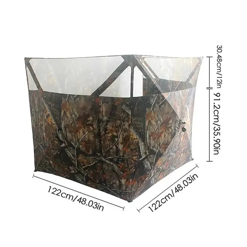 Hunting Blinds Ground Camouflage Tent With Mesh For Hunting Camouflage Tent Duck Hunting Blinds Tent Deer Blinds Quick Set up