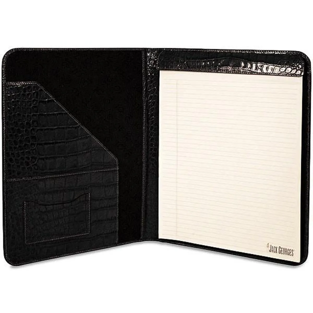 Jack Georges Croco Letter-Size Writing Pad Cover 2511