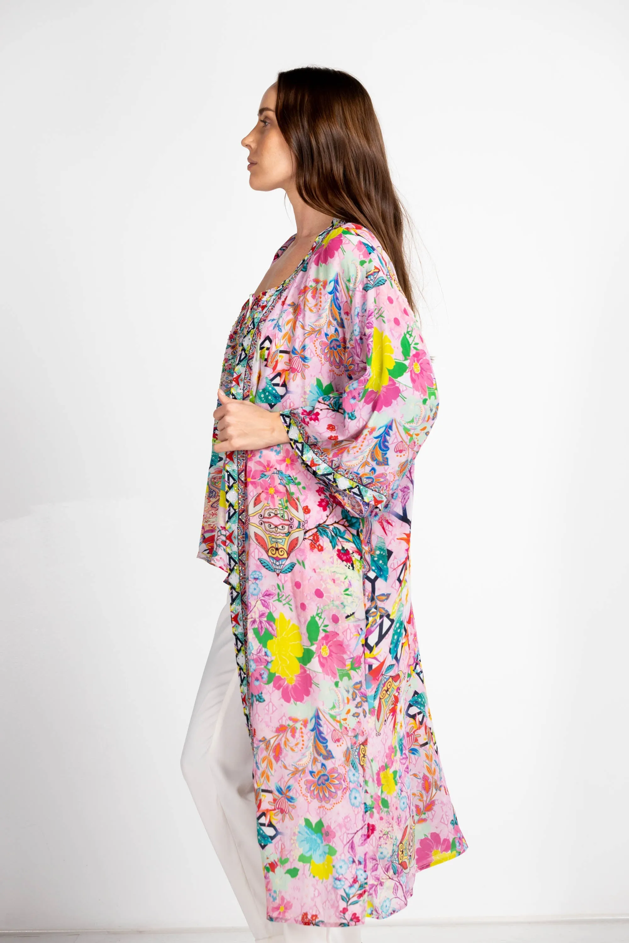 KEUKENHOF - KIMONO LONG SHRUG