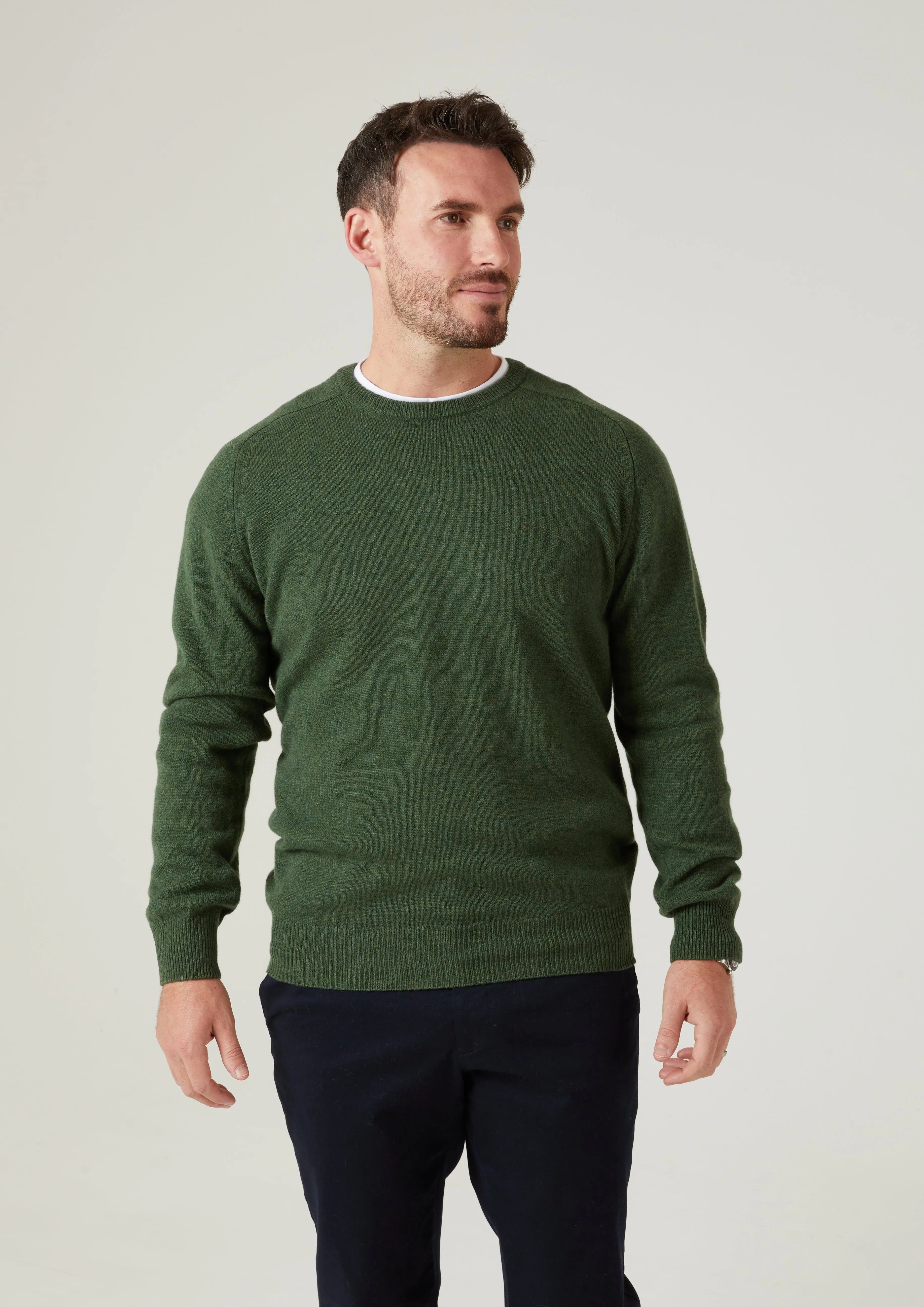 Kinnadie Supersoft Shetland Tundra Jumper - Regular Fit