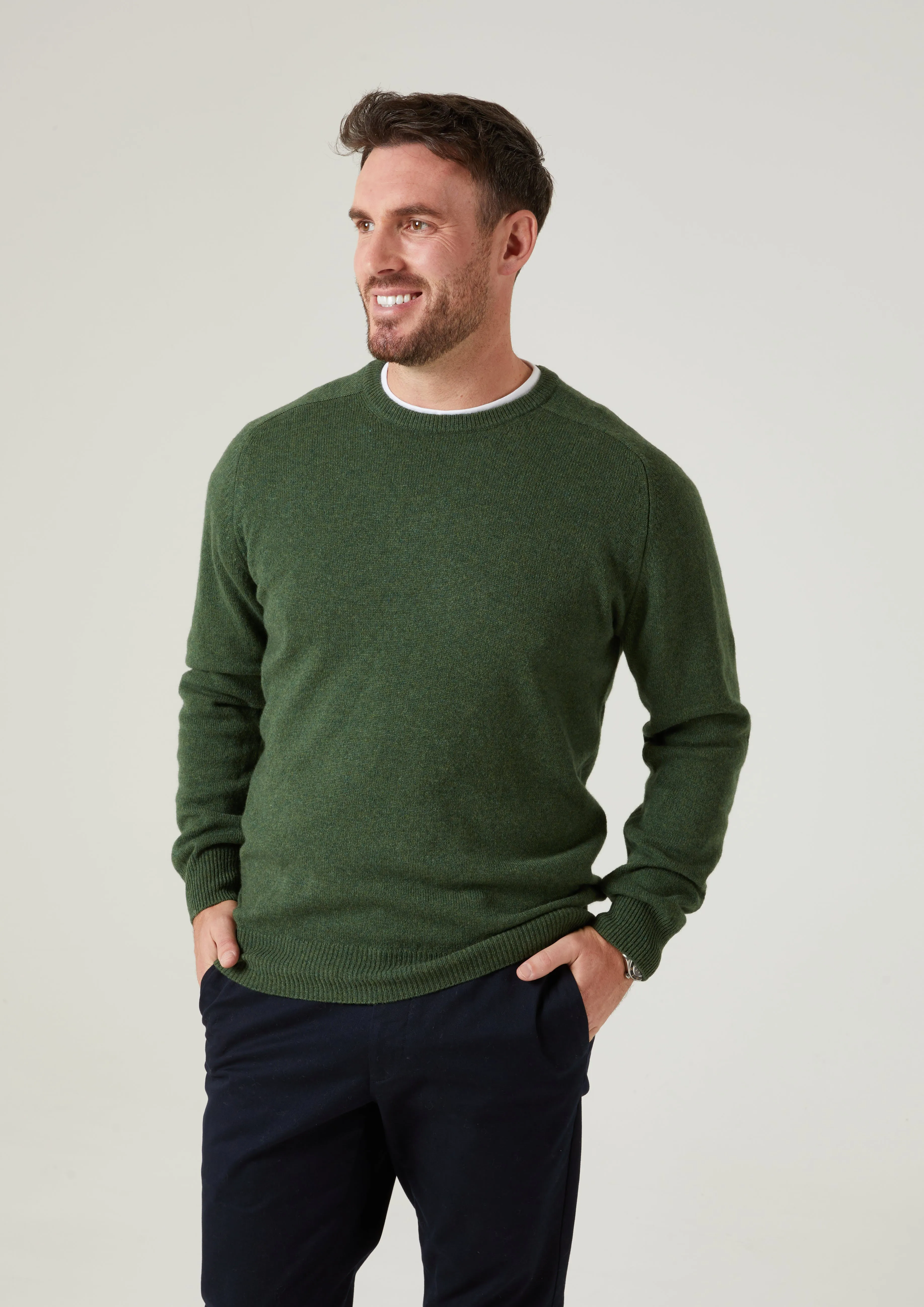 Kinnadie Supersoft Shetland Tundra Jumper - Regular Fit