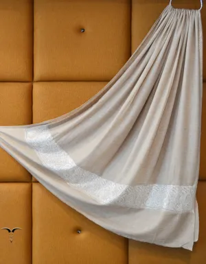 Natural Pashmina In Tilla Shawl 7070