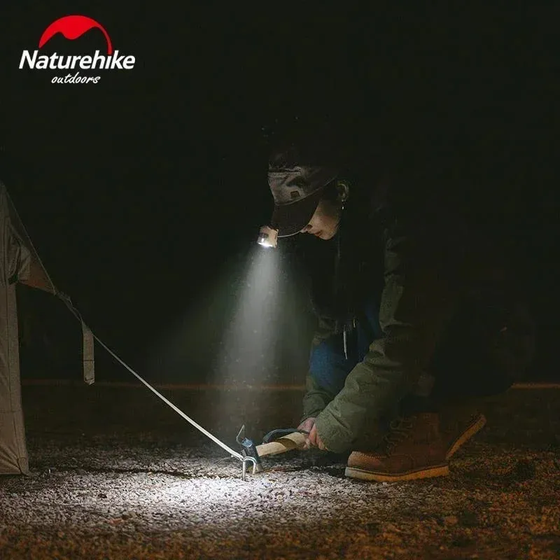 Naturehike Mini Light Portable Lamp Waterproof Lighting Ultralight Flashlight Outdoor Headlight Camp Lantern Pocket Tools 70g