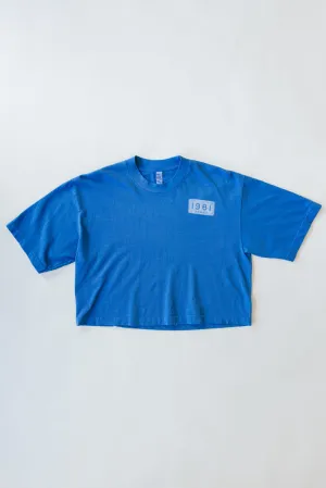 Oversized Cropped Tee - Wings Hawaii Store