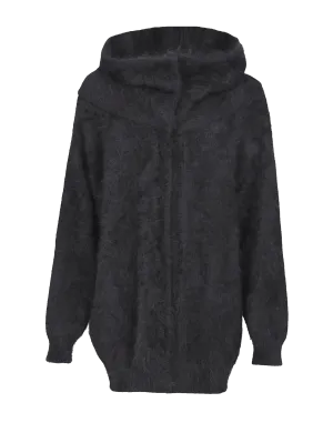 oversized wool cardigan