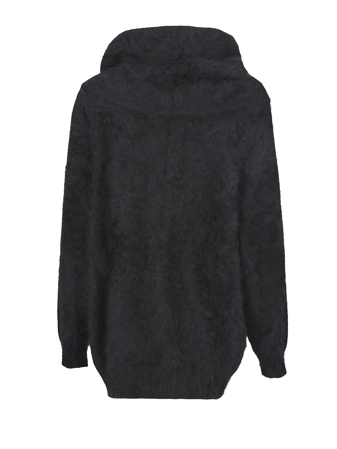 oversized wool cardigan