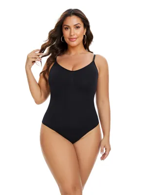 Plus Size Sexy Tummy Control Sculpting Bodysuit