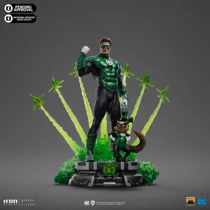 PRE-ORDER: Iron Studios DC Comics Green Lantern Unleashed Deluxe Art Scale 1/10 Statue