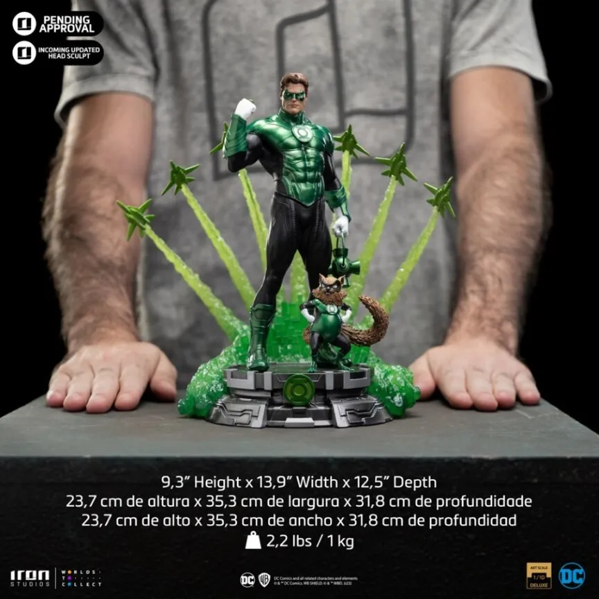 PRE-ORDER: Iron Studios DC Comics Green Lantern Unleashed Deluxe Art Scale 1/10 Statue
