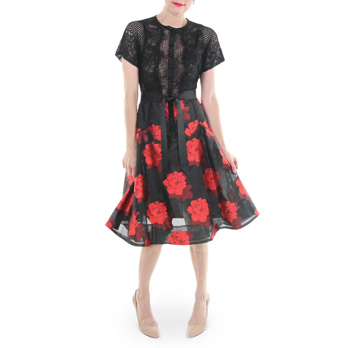 Red Rose Dress