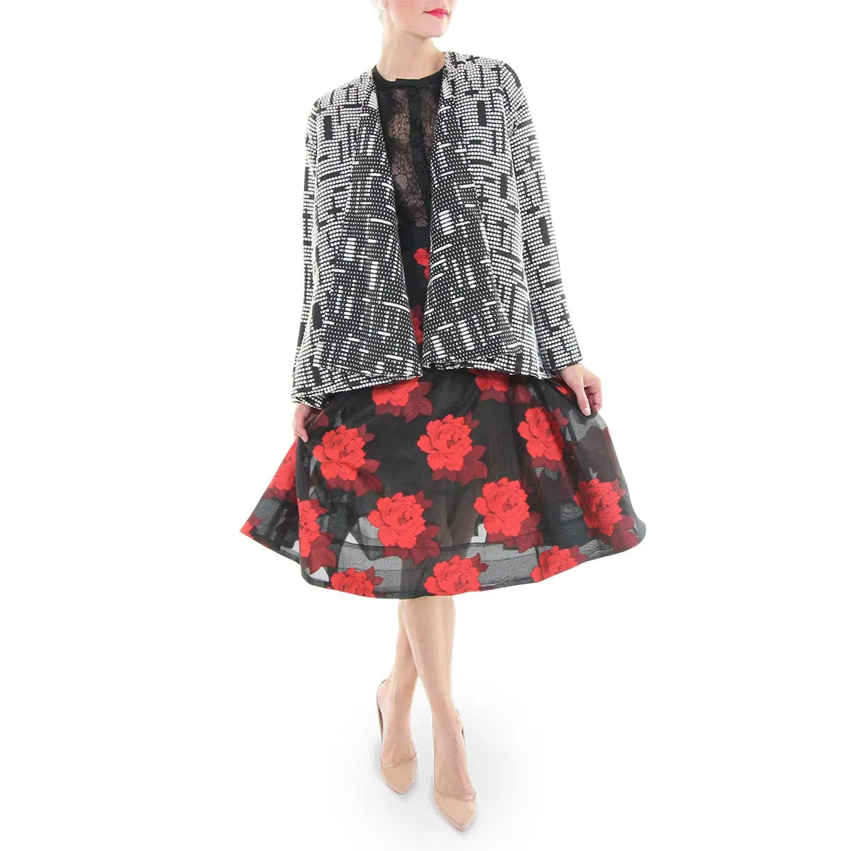 Red Rose Dress