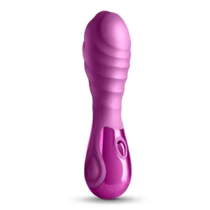 Seduction Chloe Rippled Vibrator Metallic Pink