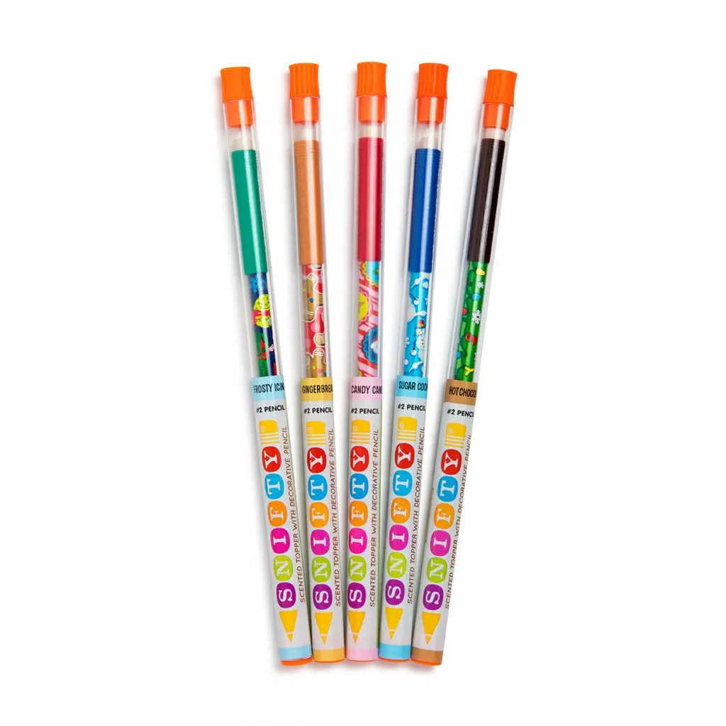 Snifty Holiday Scented Pencil Topper Assortment