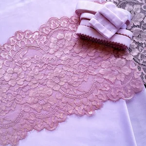 Stretch Lace #470- Rose Wine 9.25"