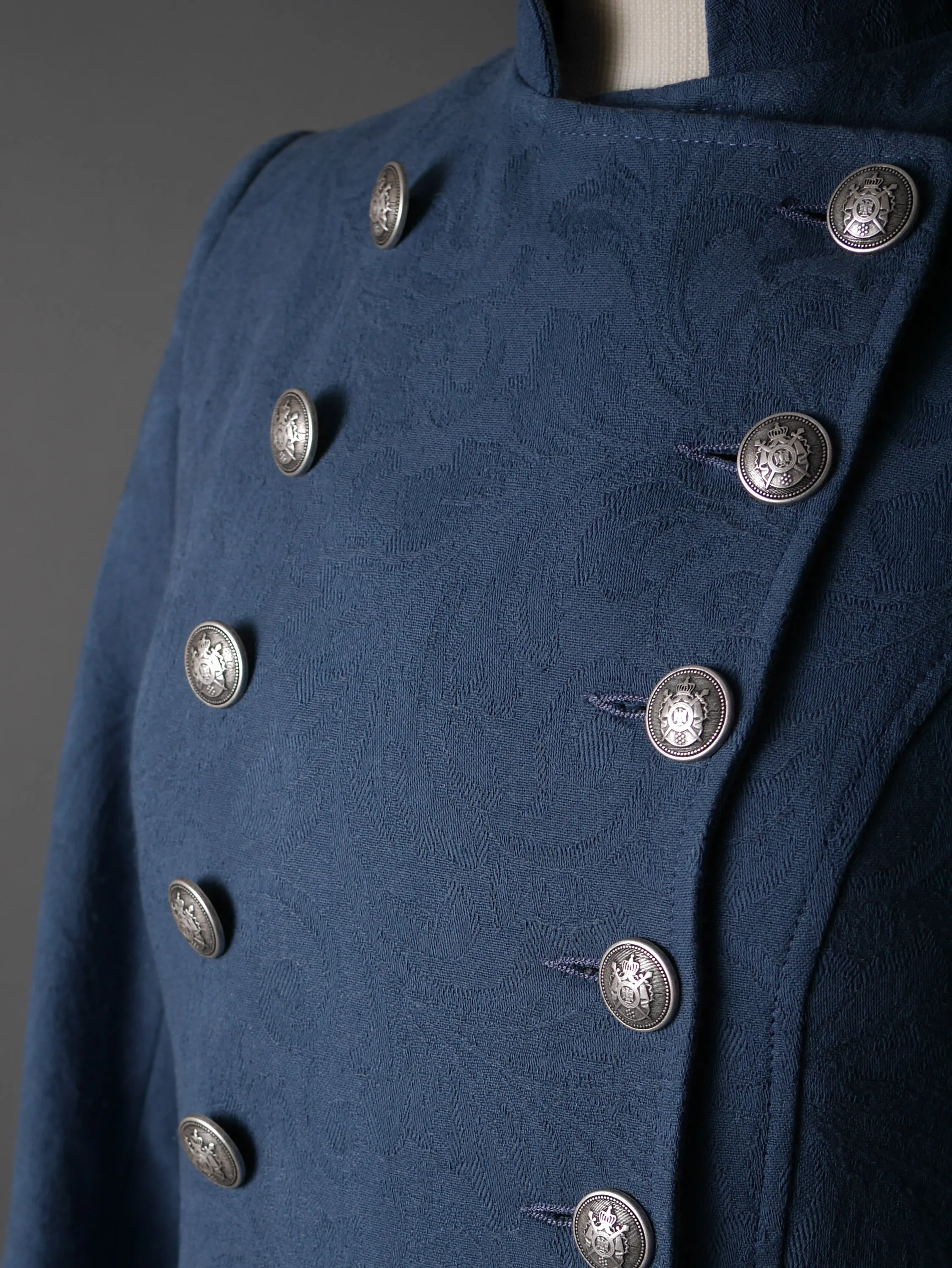 THE JOSEPHINE<br>BLUE DAMASK