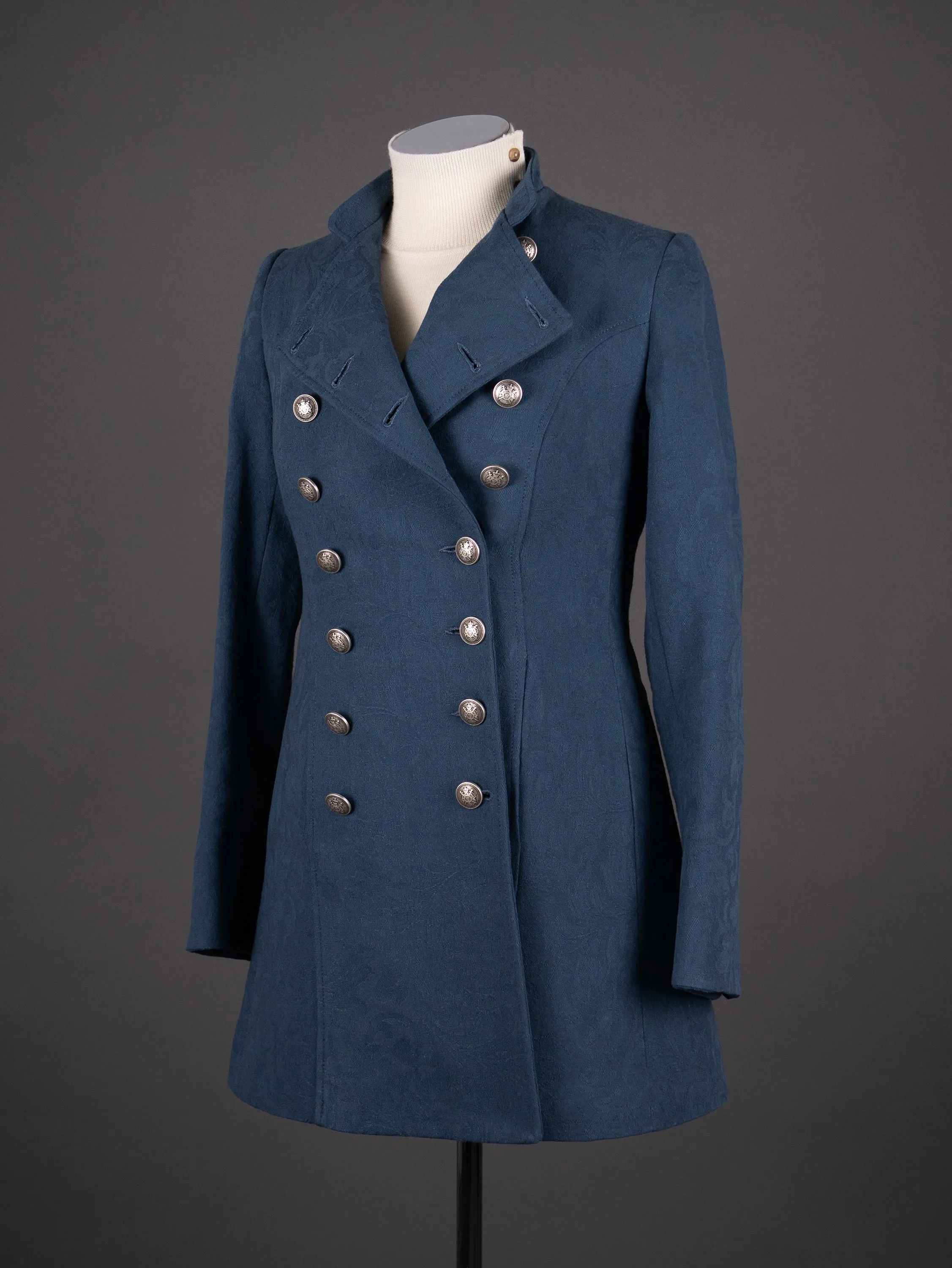 THE JOSEPHINE<br>BLUE DAMASK