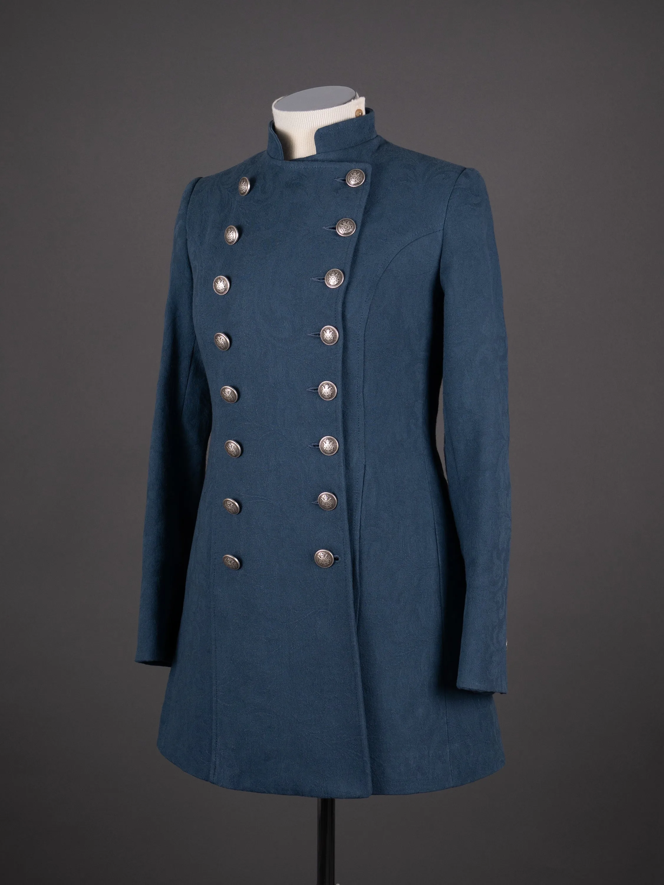 THE JOSEPHINE<br>BLUE DAMASK