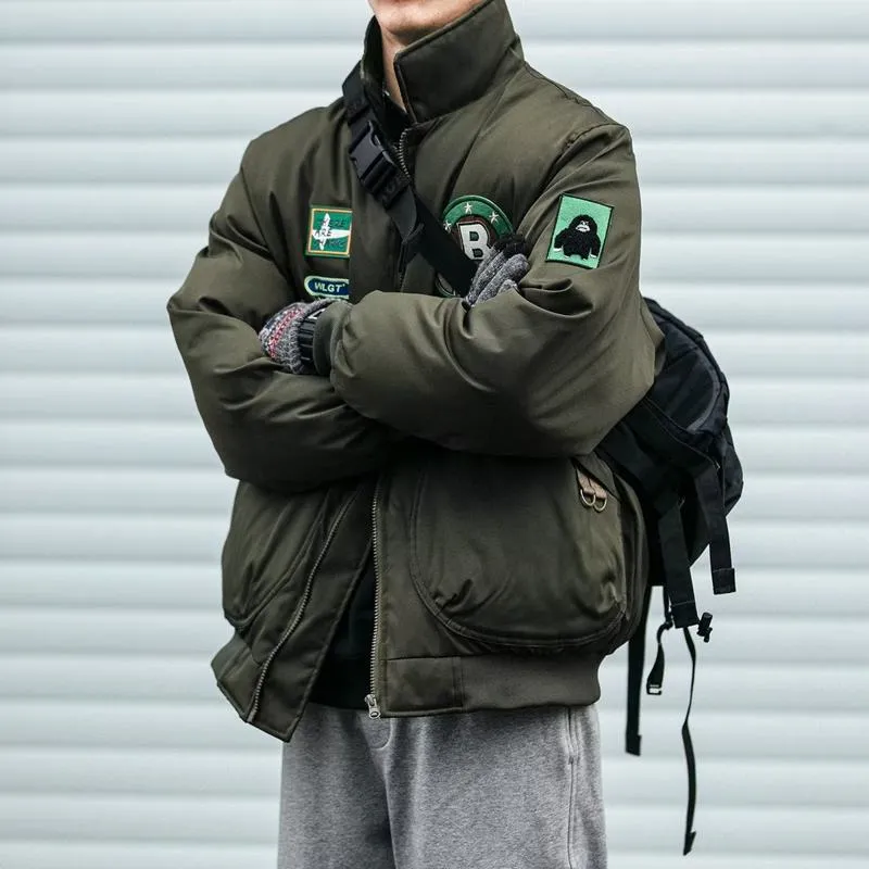 Thickened Pilot Puffer Jacket