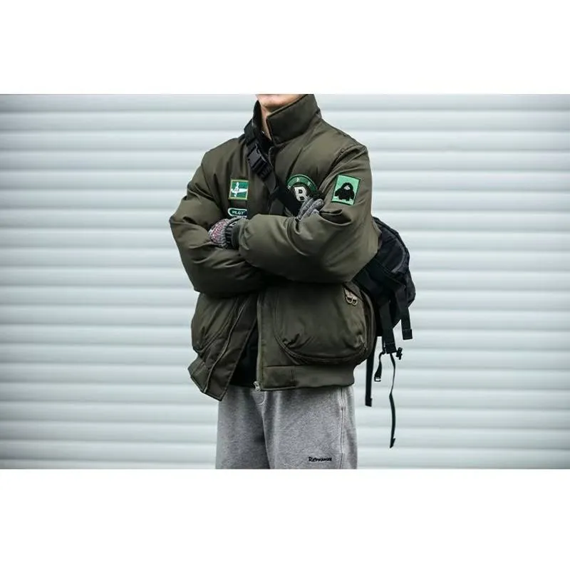 Thickened Pilot Puffer Jacket