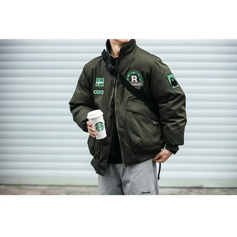 Thickened Pilot Puffer Jacket