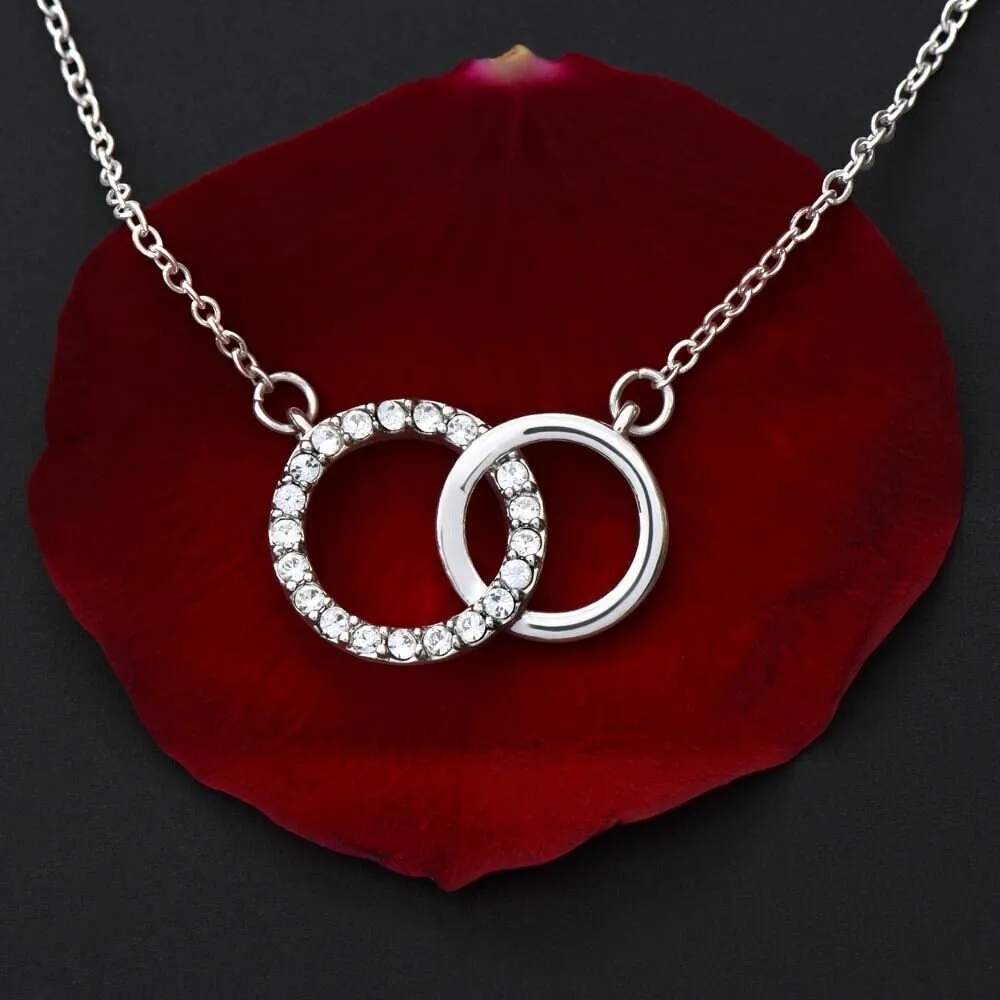 To My Daughter Perfect Pair Necklace, Daughter Birthday or Christmas Gift