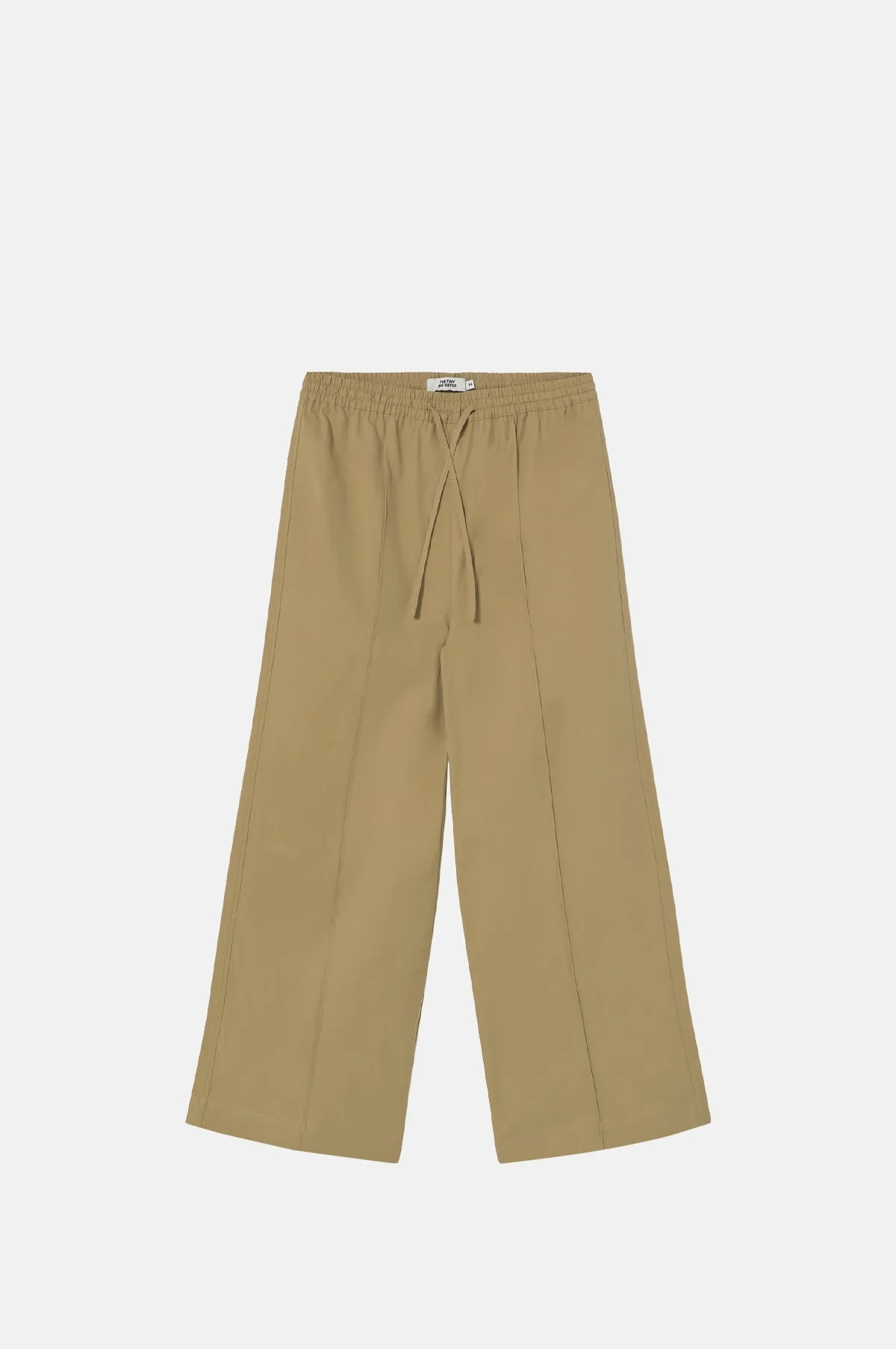 Twill Elasticated Trousers Vanilla