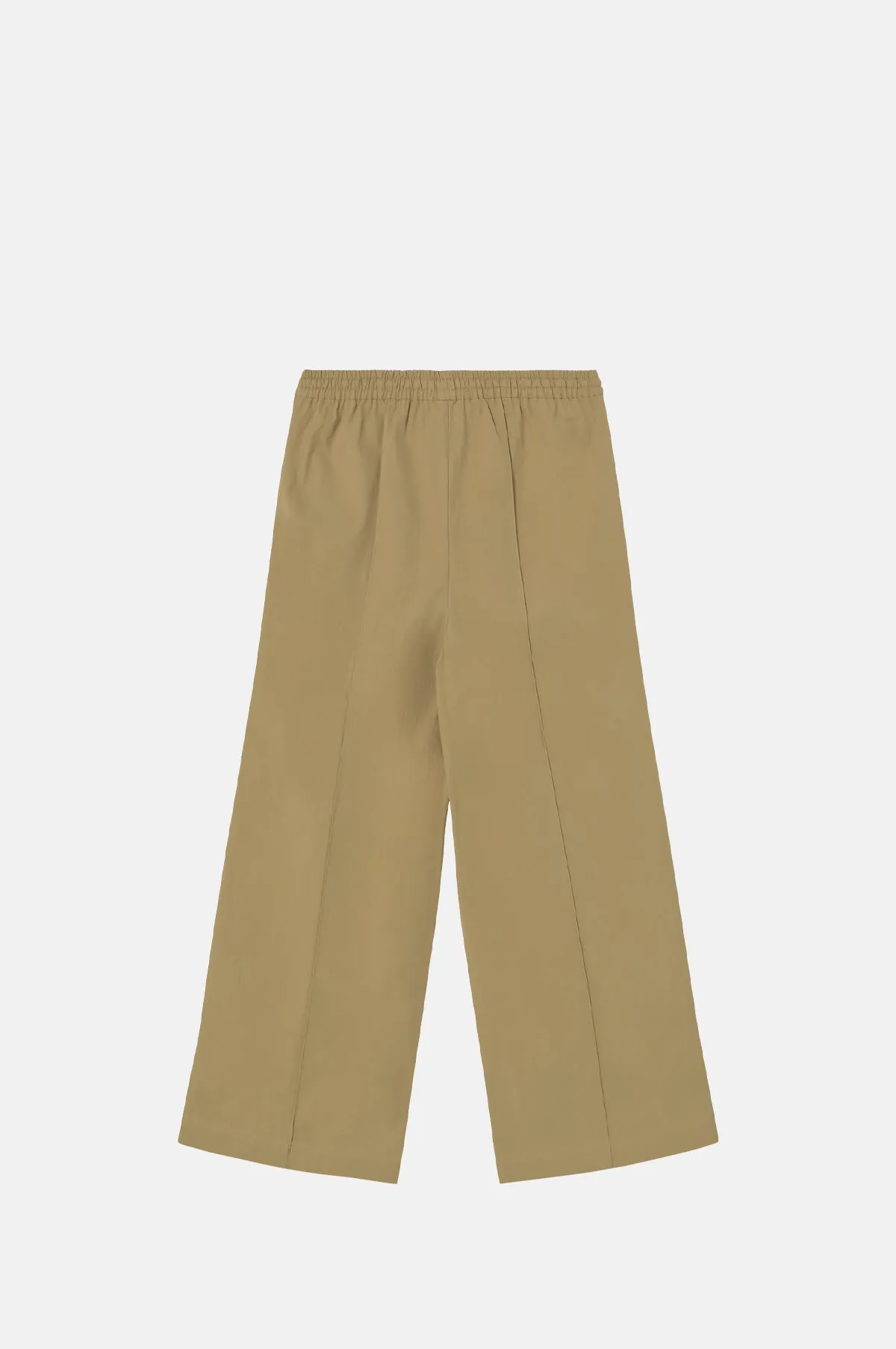 Twill Elasticated Trousers Vanilla
