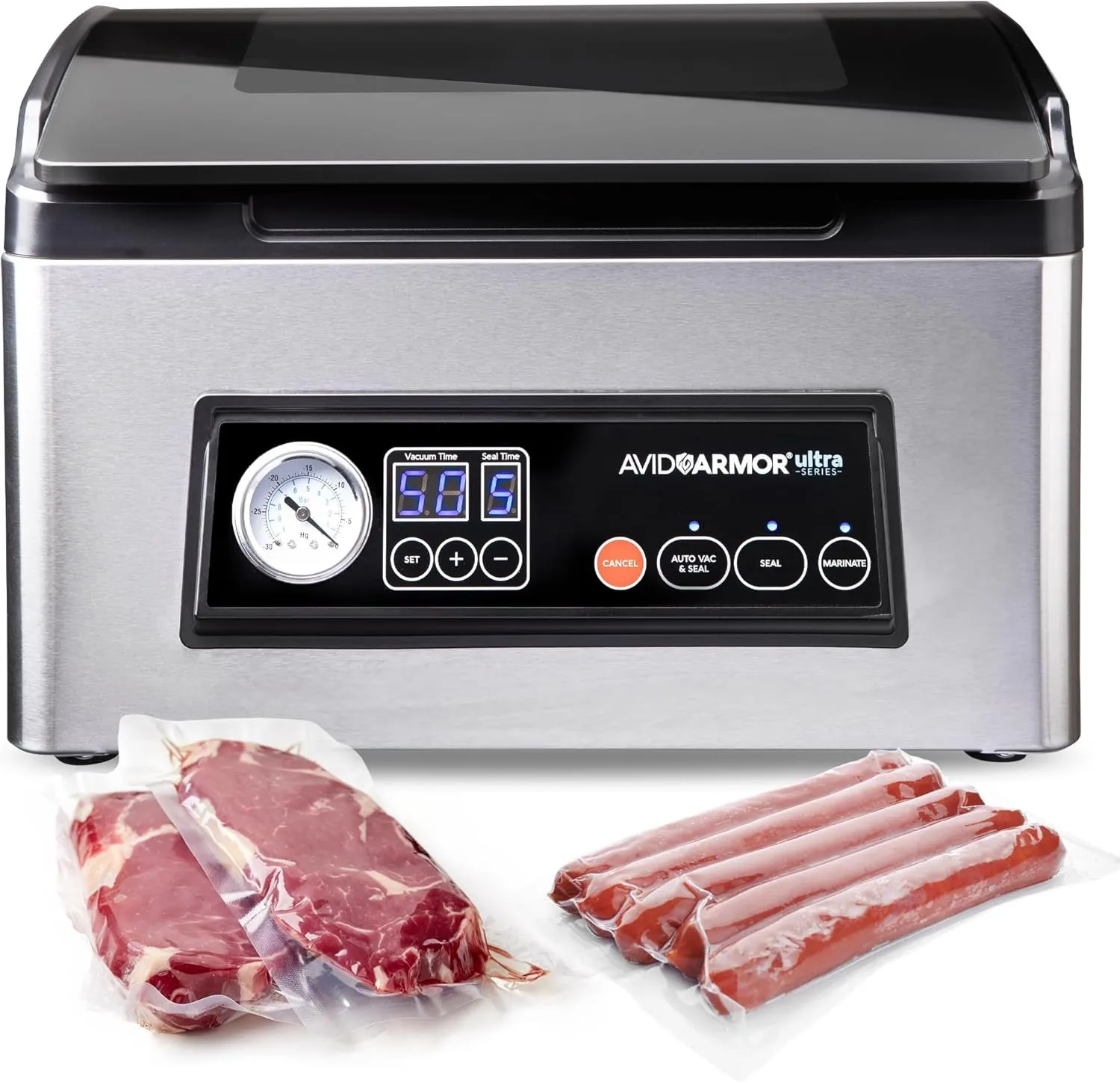 Ultra Series USV32: Premium Chamber Vacuum Sealer Machine High-Performance Vacuum Chamber Sealer for Professional and Home Use,