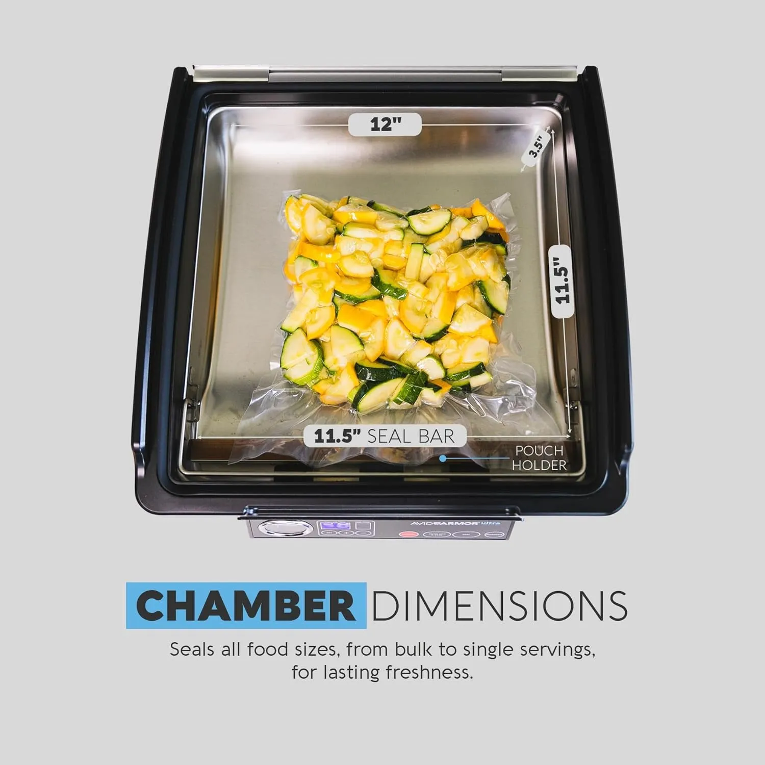 Ultra Series USV32: Premium Chamber Vacuum Sealer Machine High-Performance Vacuum Chamber Sealer for Professional and Home Use,