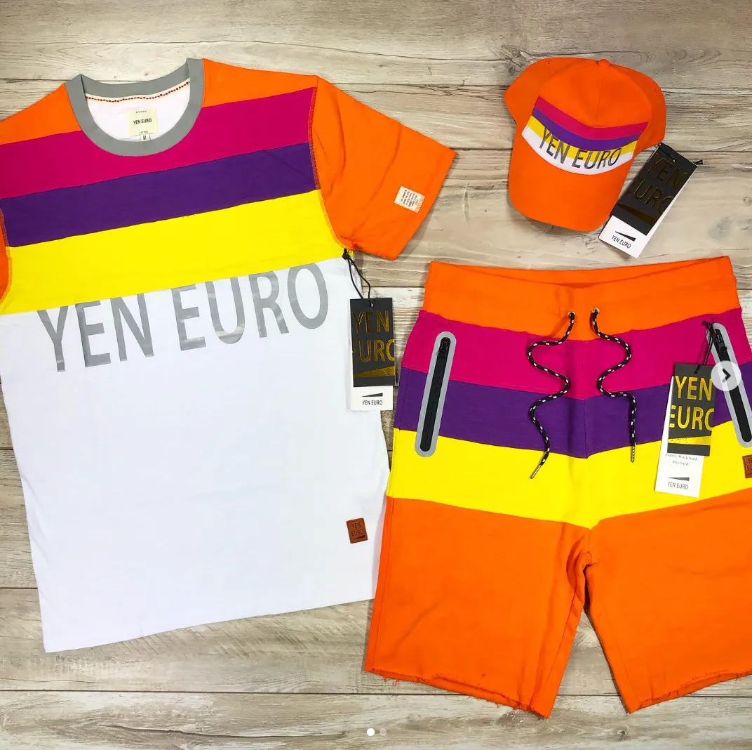 YE Color Block Reflective Tee (White) / SU 9