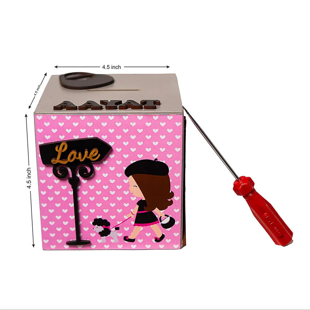 Zooplay Paris Shopping Theme Piggy Bank